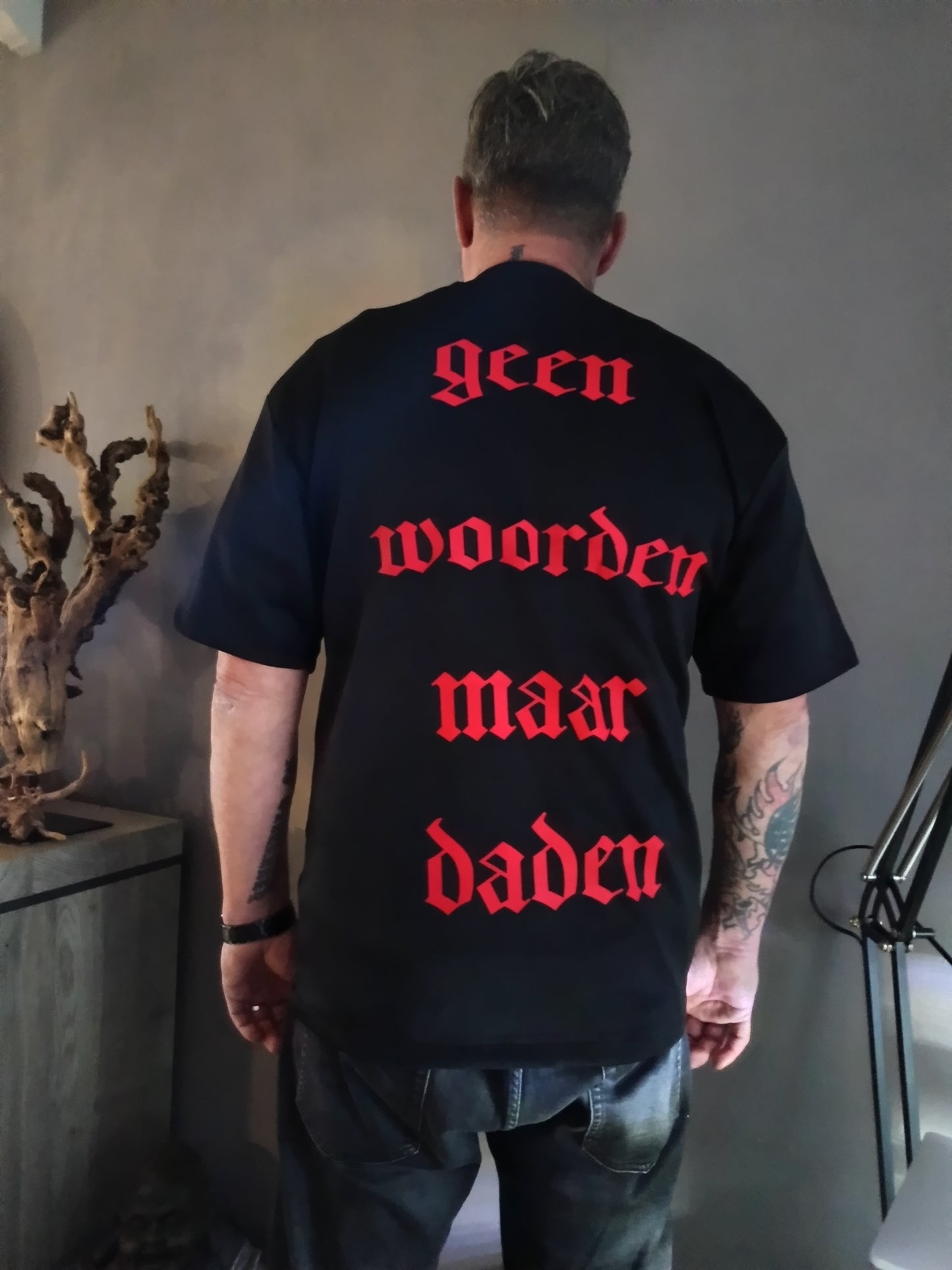 feyenoord op een supima katoenen shirt