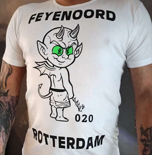 Wit shirt alle maten en kleuren